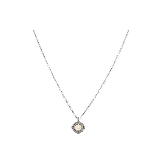 Collier Zancan Homme Eternity Titanium in Titane Diamante 0.035 Ct ETC205G - ETC205G